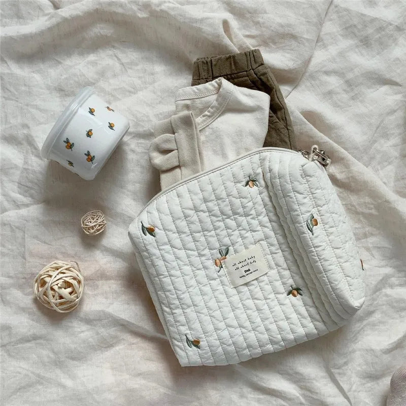 Sac Organisateur Élégant pour Poussette – Rangement Couches et Accessoires Bébé