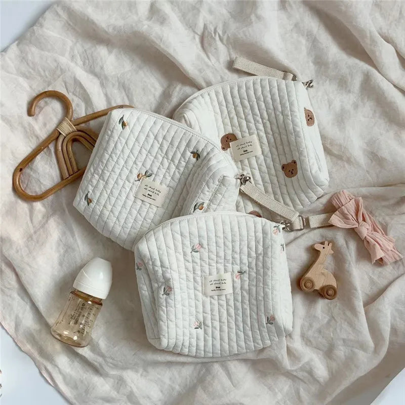 Sac Organisateur Élégant pour Poussette – Rangement Couches et Accessoires Bébé