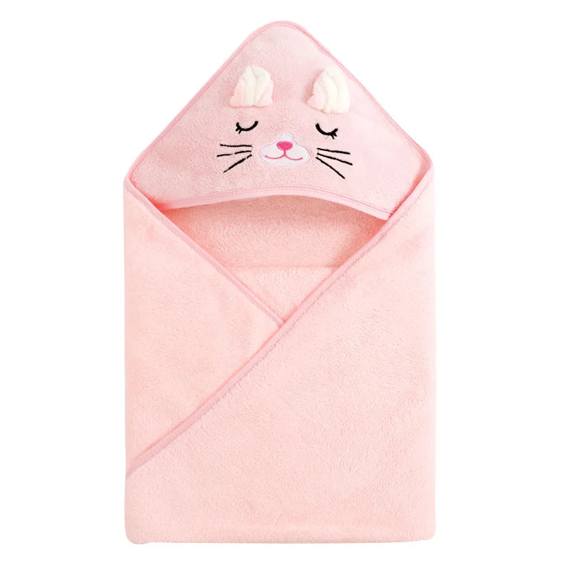 Cape de Bain Animaux Pastel – Douceur et Tendresse