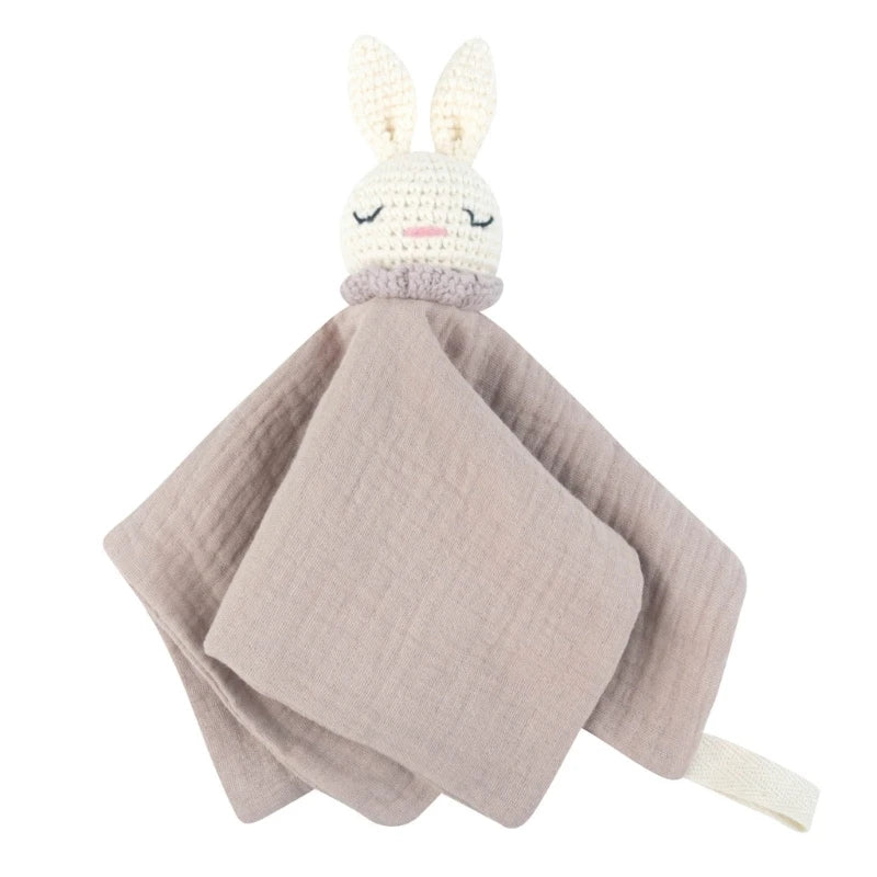 Doudou Lapin Crochet – Apaisement & Complicité dès la Naissance