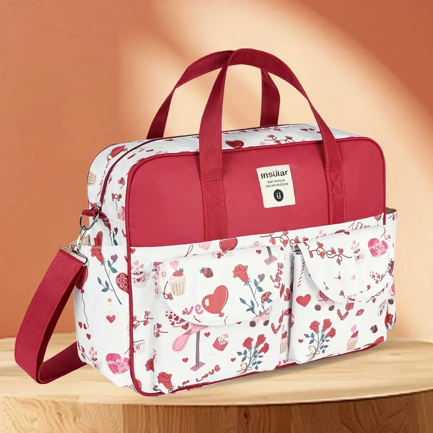 sac à langer étanche - grand format et compartiments multiples