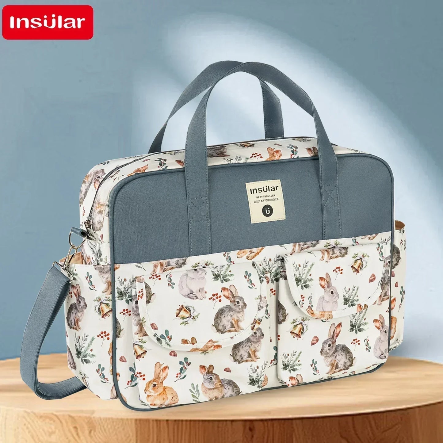 sac à langer étanche - grand format et compartiments multiples