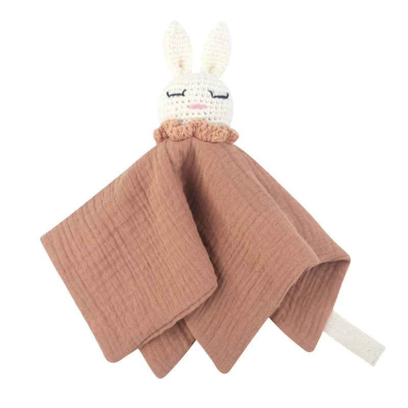 Doudou Lapin Crochet – Apaisement & Complicité dès la Naissance