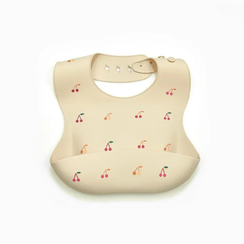 Bavoirs Élégants en Silicone - Collection Tendresse Pastel