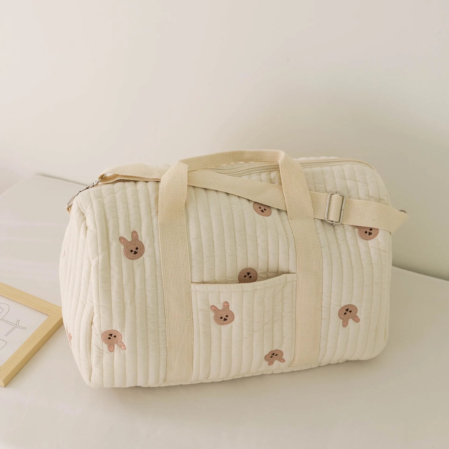 Sac de Maternité Élégant - Grande Capacité et Organisation Parfaite