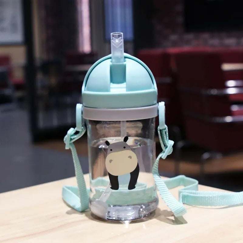 Gourde Anti-Fuite Bébé – Design Doux et Moderne 350ml