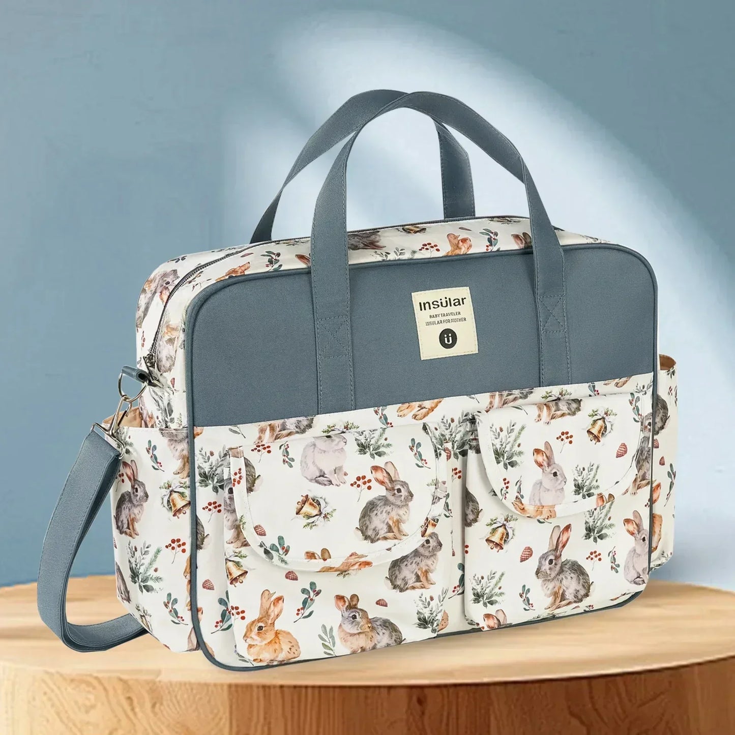 sac à langer étanche - grand format et compartiments multiples