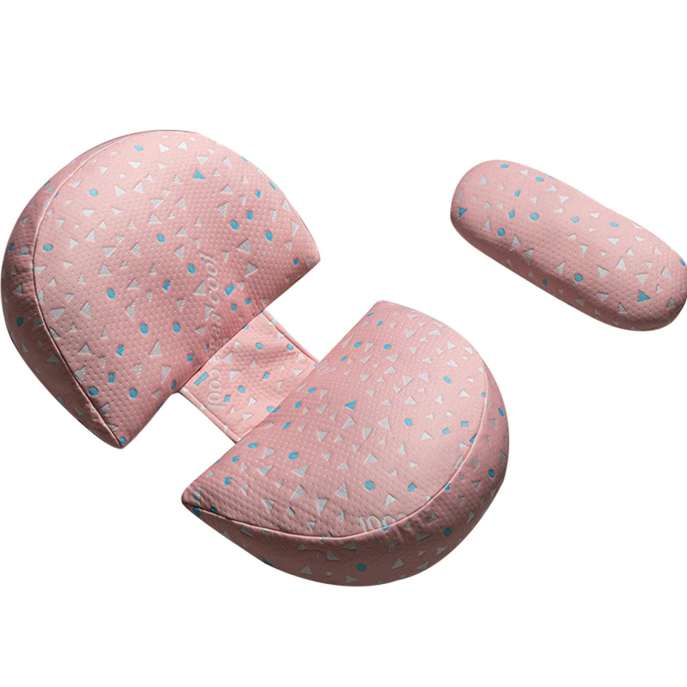Coussin de Grossesse Ergonomique - Douceur et Soutien