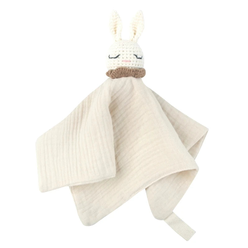 Doudou Lapin Crochet – Apaisement & Complicité dès la Naissance