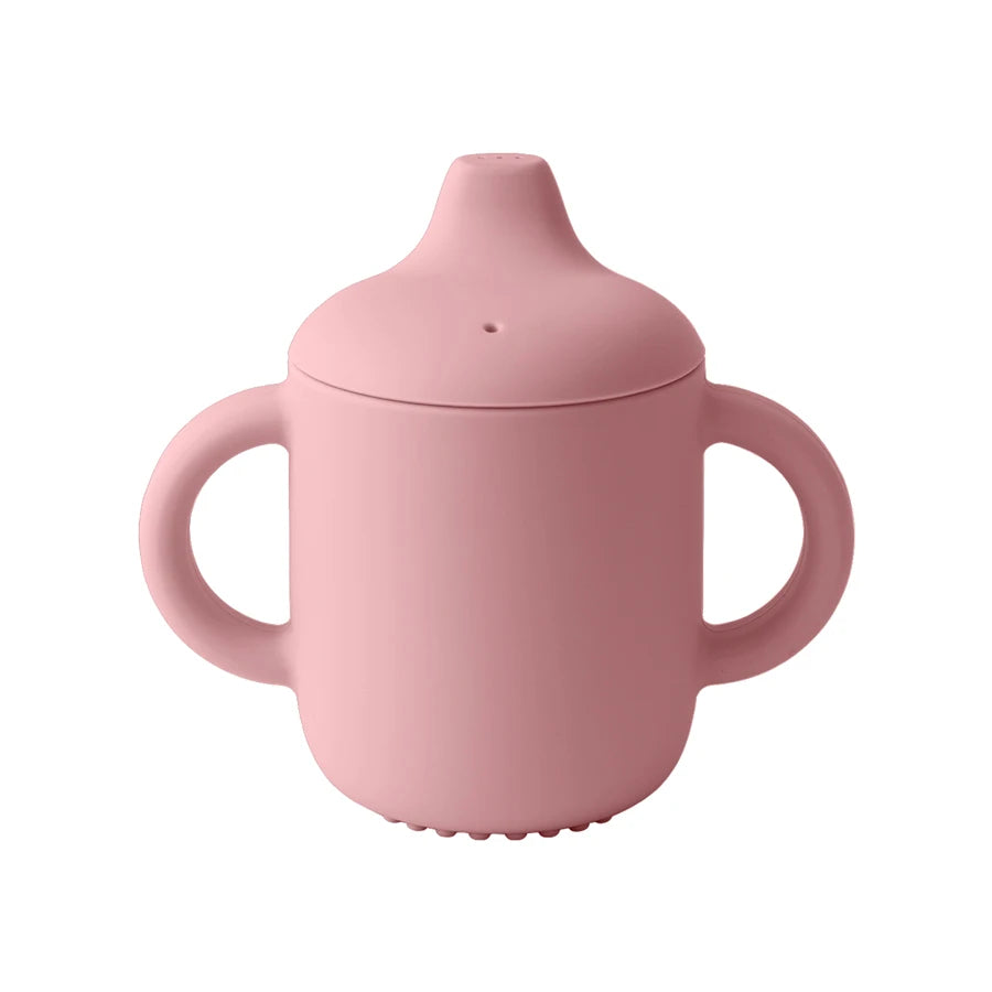 Tasse d’Apprentissage en Silicone – Premières Gorgées en Douceur