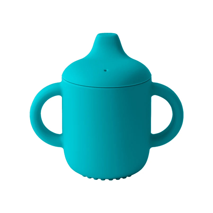 Tasse d’Apprentissage en Silicone – Premières Gorgées en Douceur
