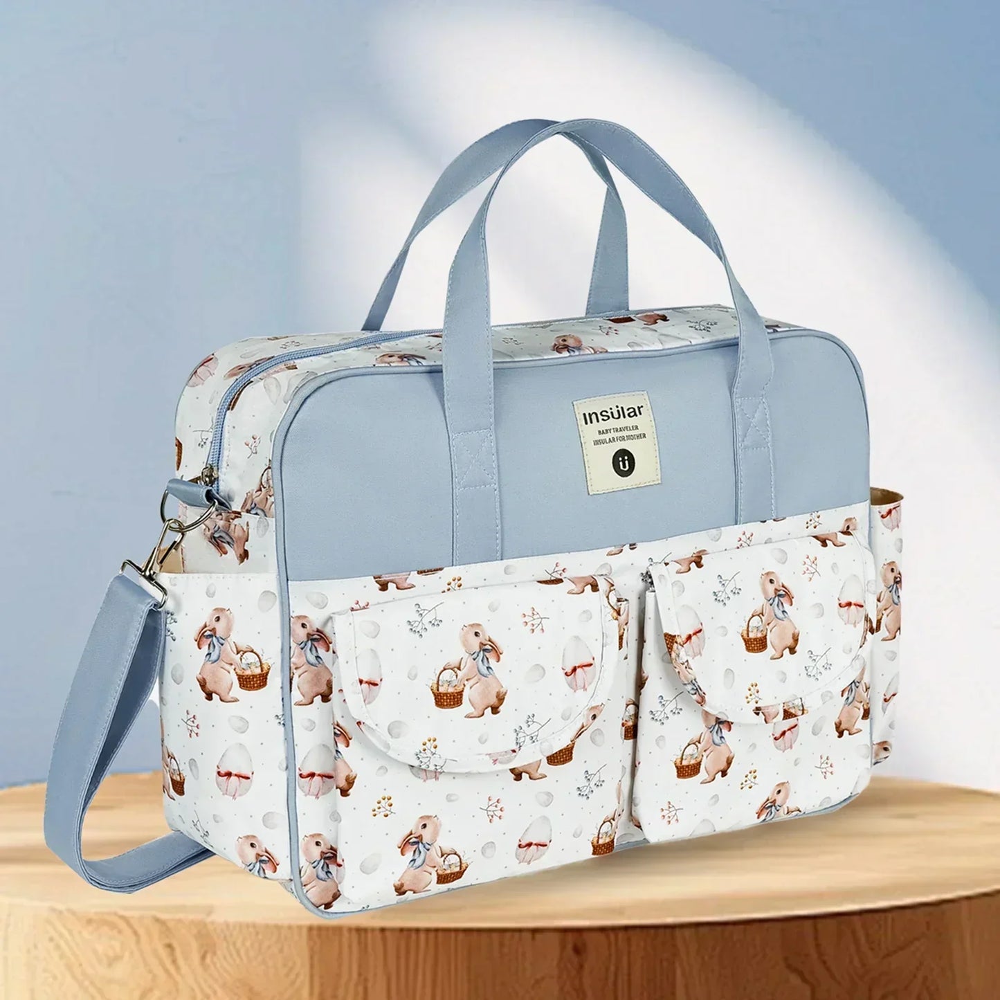 sac à langer étanche - grand format et compartiments multiples