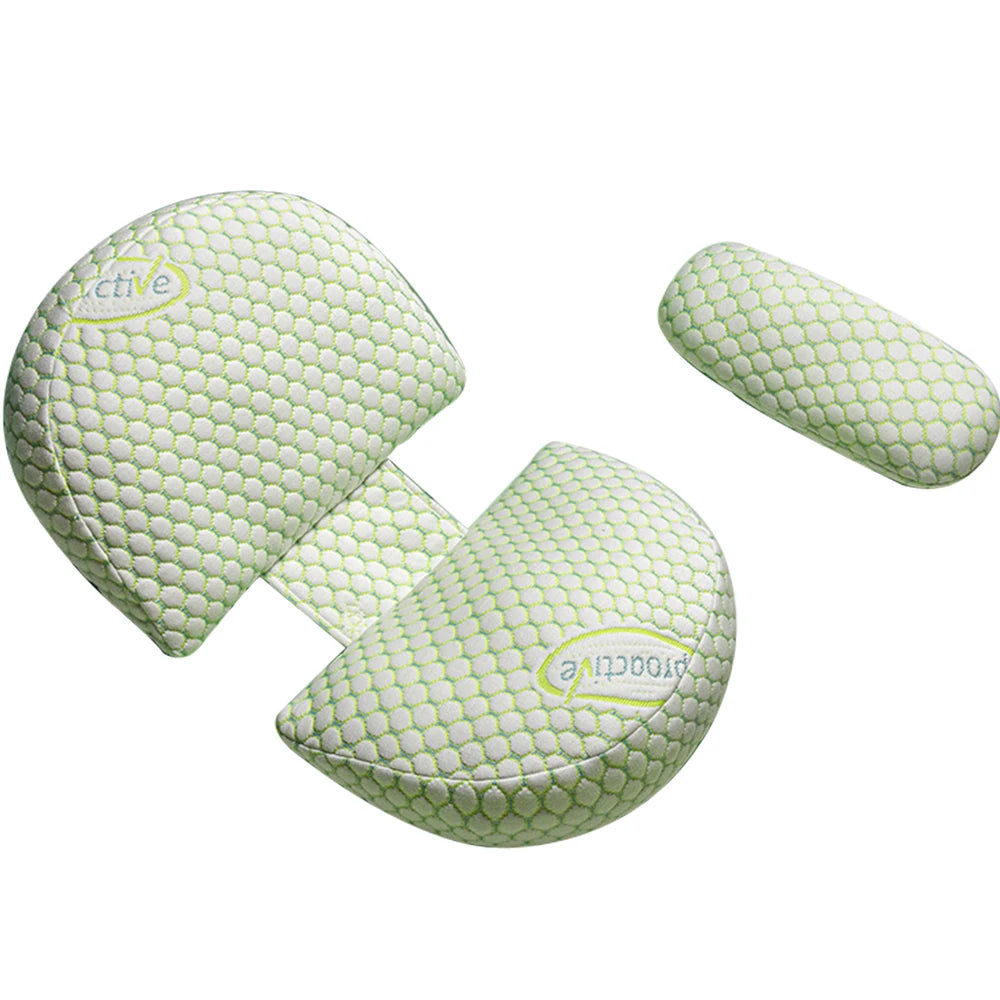 Coussin de Grossesse Ergonomique - Douceur et Soutien