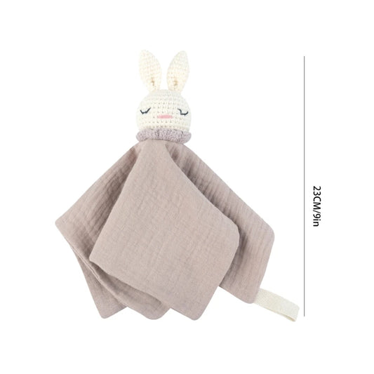 Doudou Lapin Crochet – Apaisement & Complicité dès la Naissance