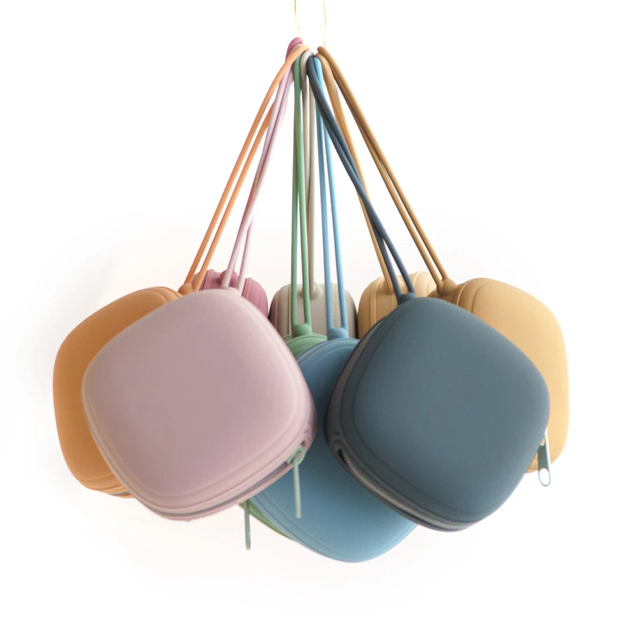 Boîte Range-Tétine Silicone - Pratique et Élégante