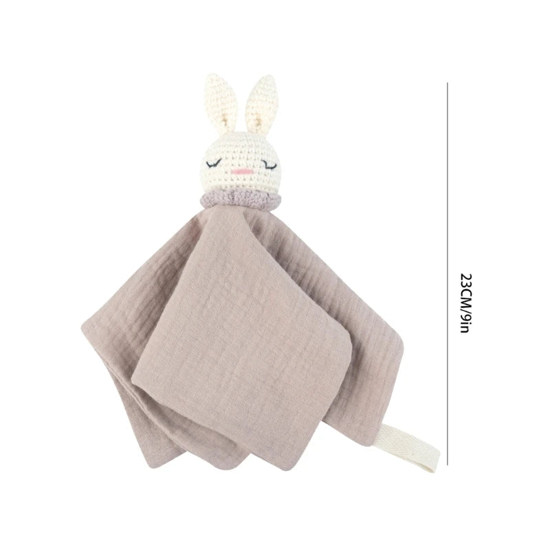 Doudou Lapin Crochet – Apaisement & Complicité dès la Naissance
